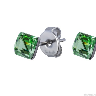 Пусеты Fiore Luna,  Peridot, SWE2127/1 PE S Пусеты Fiore Luna,  Peridot, SWE2127/1 PE S